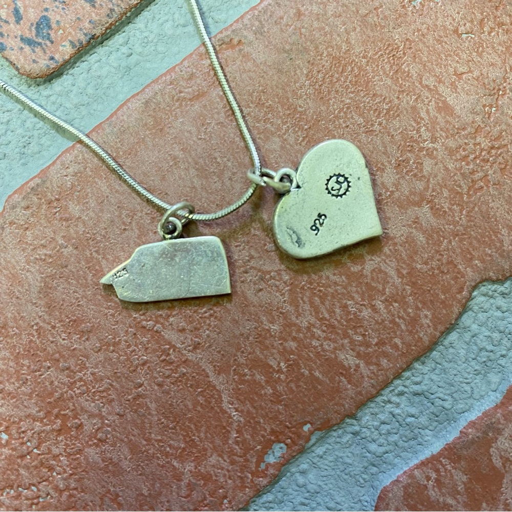 Sterling Silver 925 CHEERLEADING Pendants on 16” Chain. - Picture 2 of 10